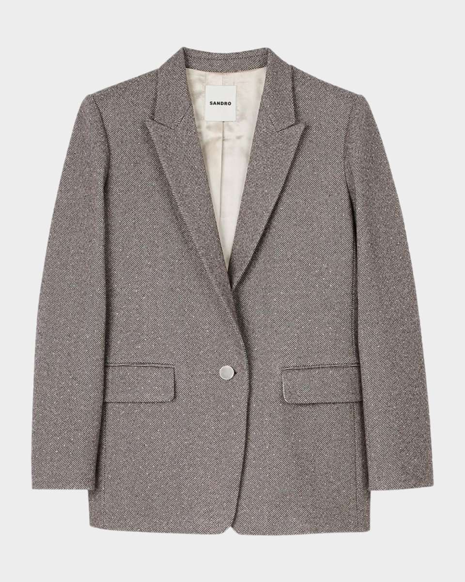 Aurora Single-Breasted Blazer