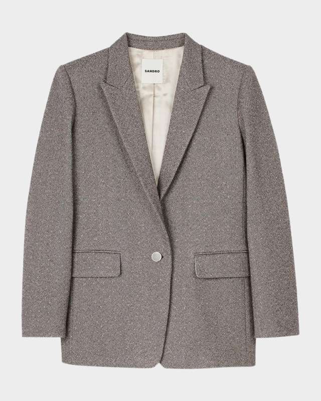 Aurora Single-Breasted Blazer