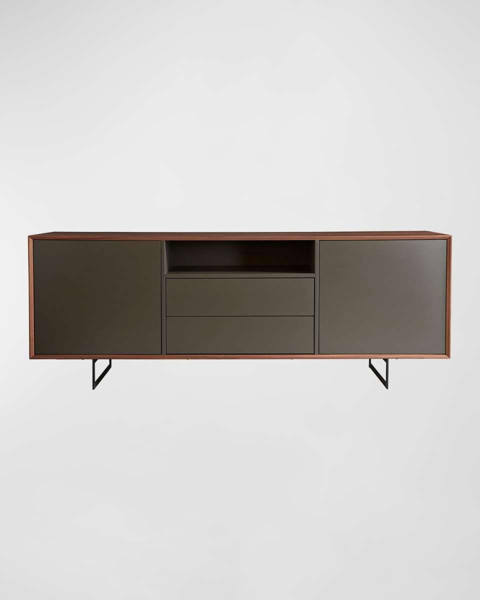 Anderson Walnut & Dark Gray Sideboard