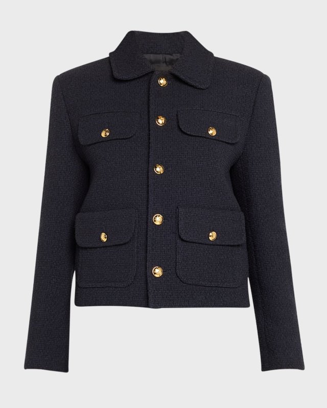 Paola Boucle Short Jacket