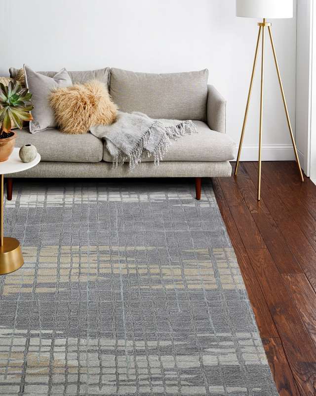 Fyffe Hand-Tufted Rug, 9' x 12'