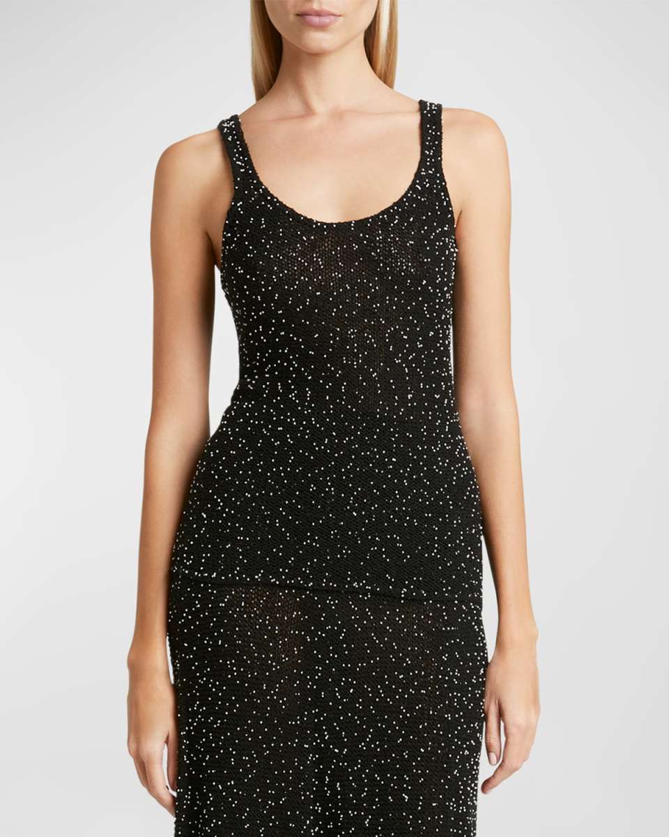 Sanne Sequined Tank Top