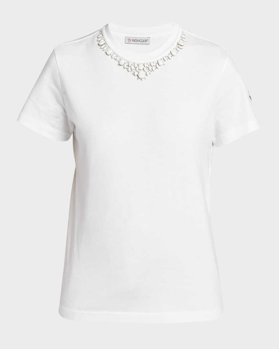 Embellished Short-Sleeve T-Shirt
