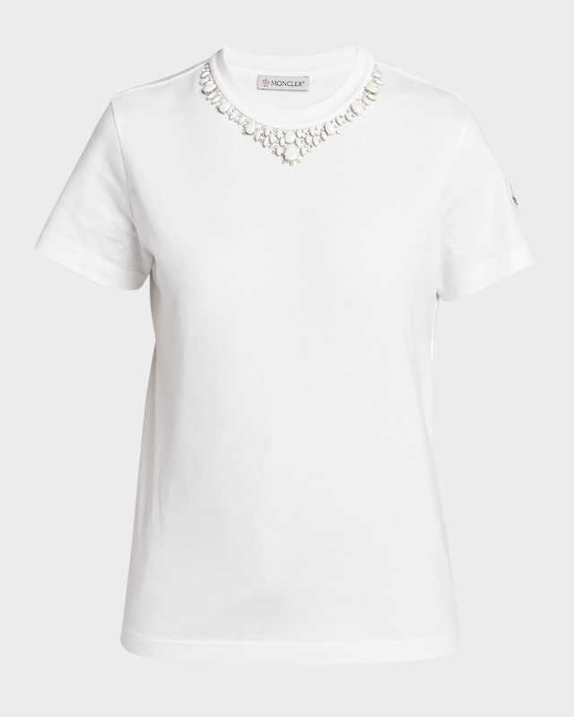 Embellished Short-Sleeve T-Shirt