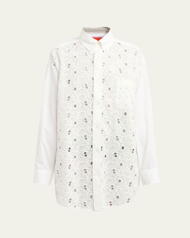 Lacey Better Than Your Boyfriends Lace Shirt