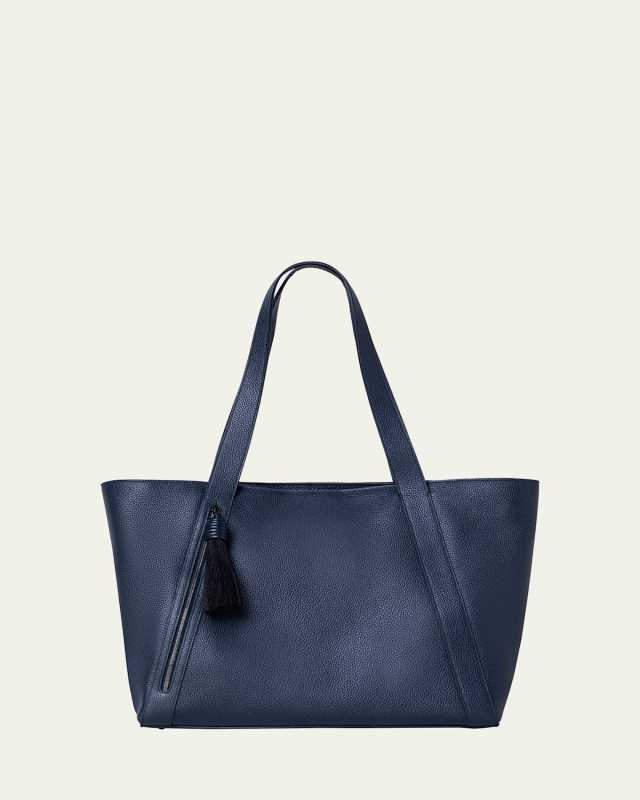 Alexa Zip Leather Tote Bag