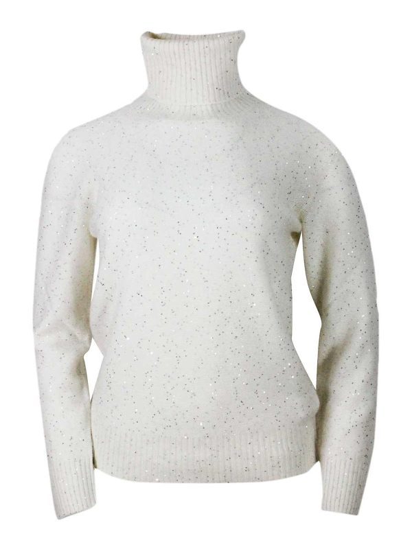 Fabiana Filippi Pull Col Rond - Crème