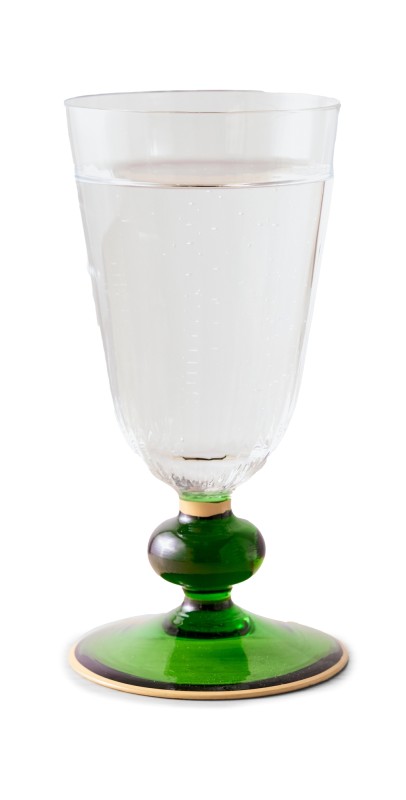 La Double J Perfetto Wine Glass Green
