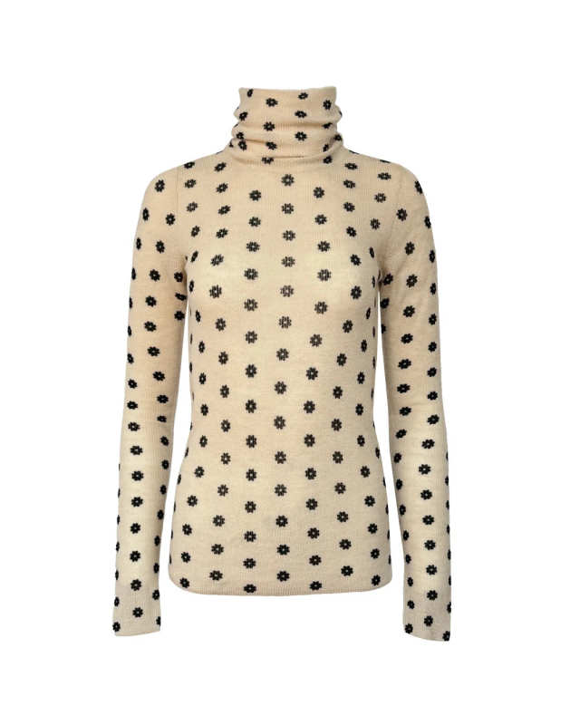 Fioria Turtleneck Wool Sweater