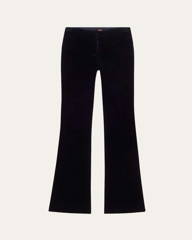 Serge Velvet Flare Pants