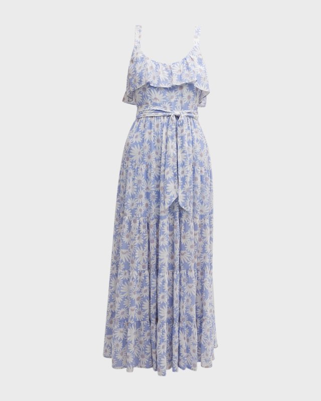 Tevin Floral Tiered Maxi Dress