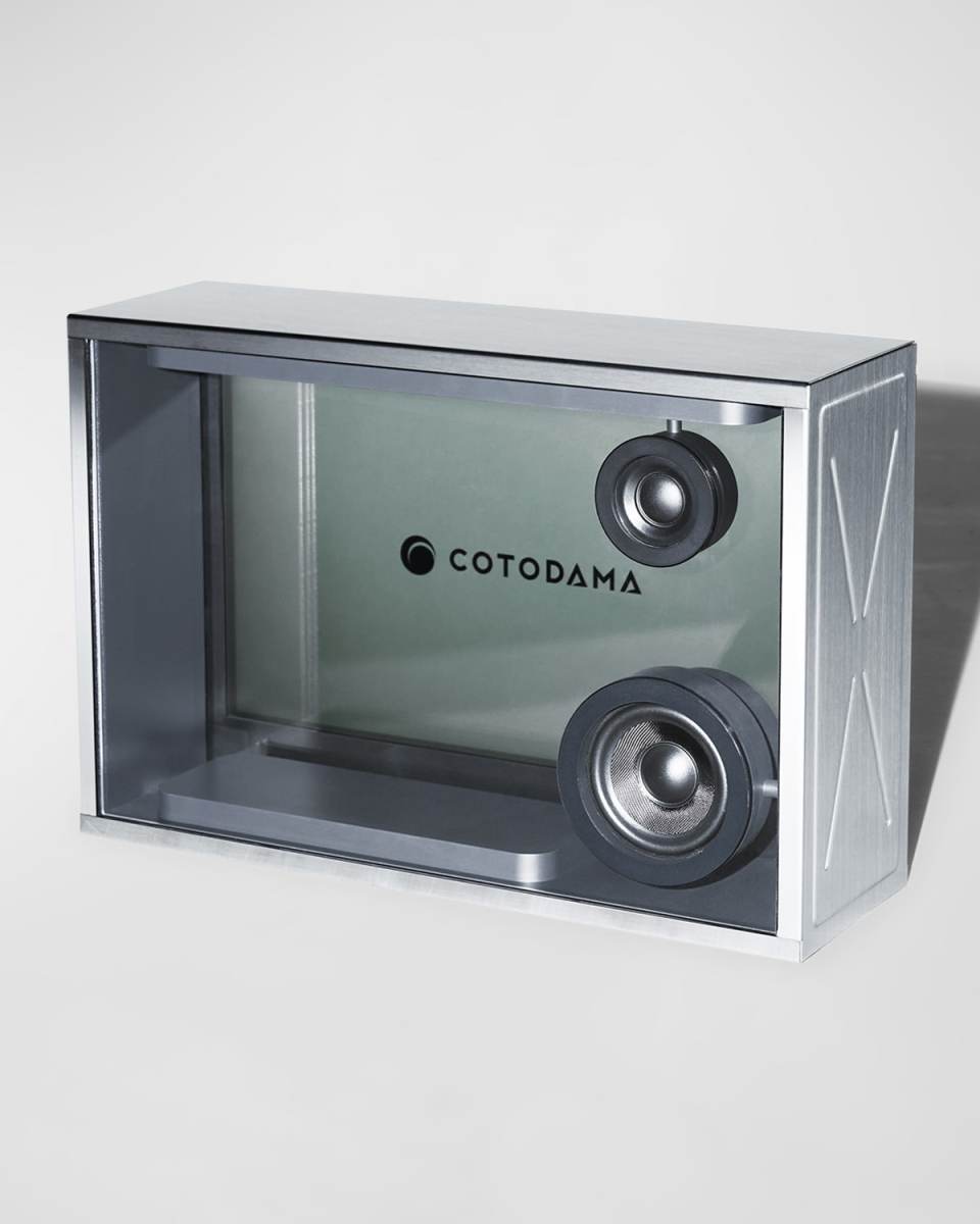 Lyric Speaker Box, Stainless Steel