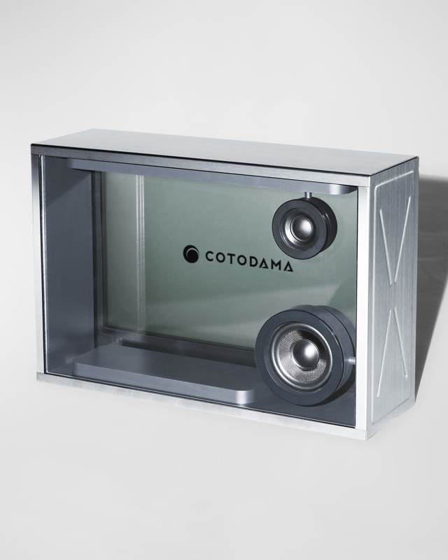 Lyric Speaker Box, Stainless Steel