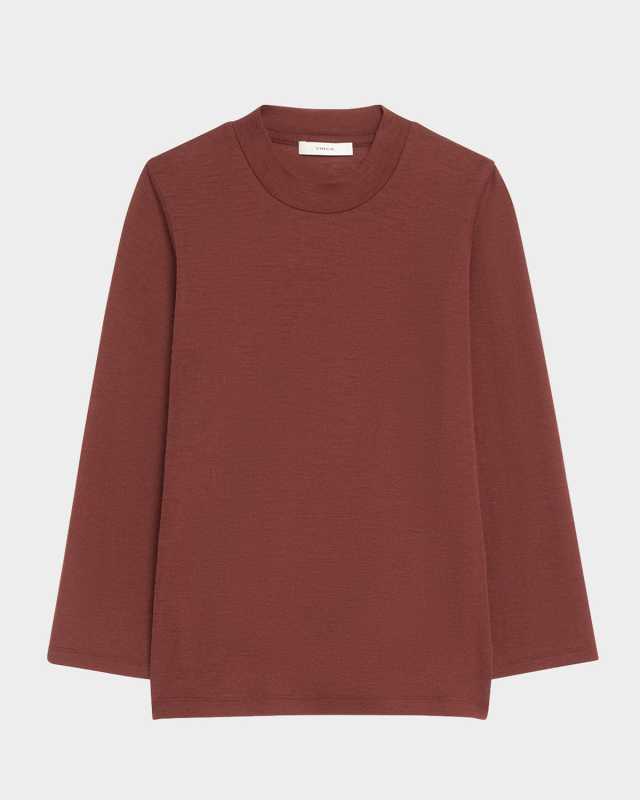 Merino Wool 3/4-Sleeve Shirt