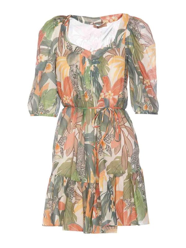Twinset Robe Courte - Vert