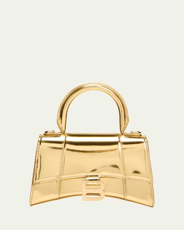 Hourglass XS Mirror Top Handle Bag