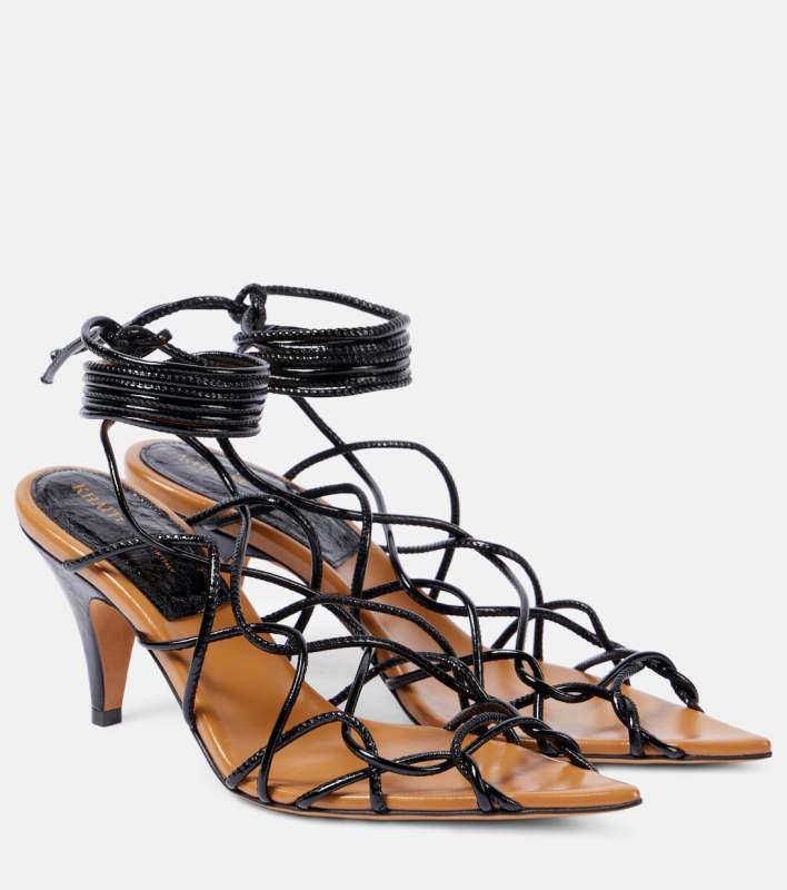 Khaite Arden leather sandals