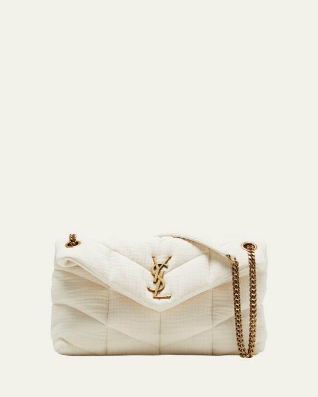 Loulou Small Puffer Chain Shoulder Bag