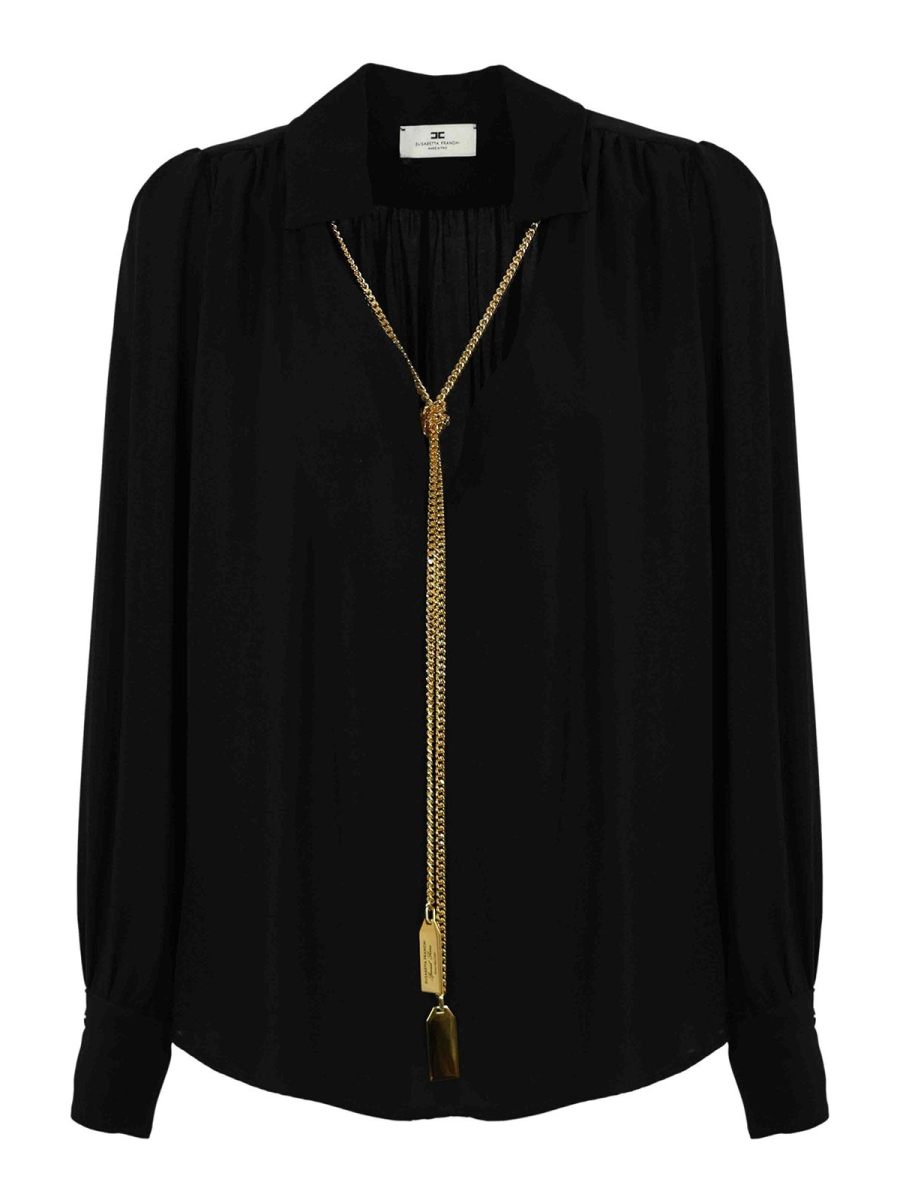 Elisabetta Franchi Blouse - Noir