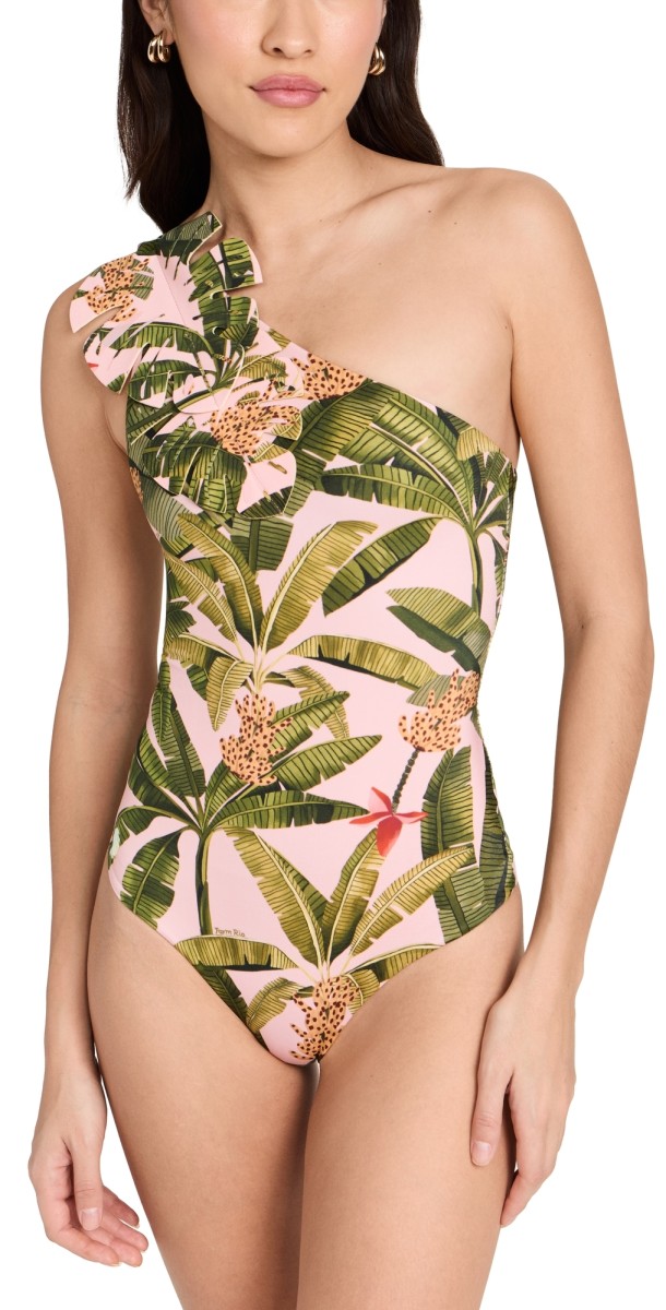 FARM Rio Banana Leaves One Piece Banana Leaves Pink
