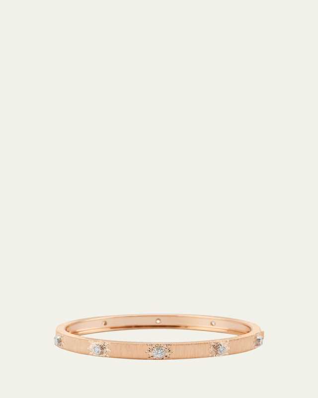 Macri Classica Bangle, Rose Gold,