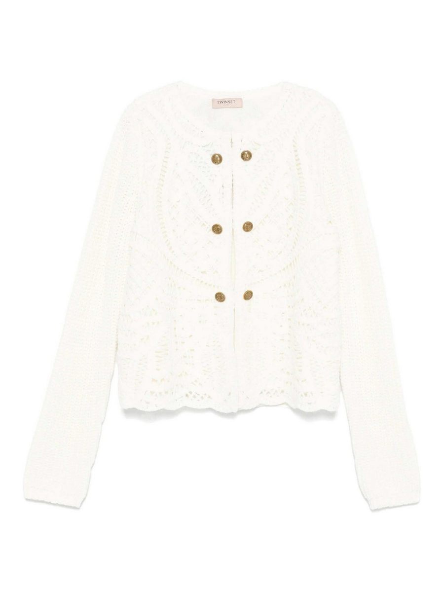 Twinset Veste Casual - Crème