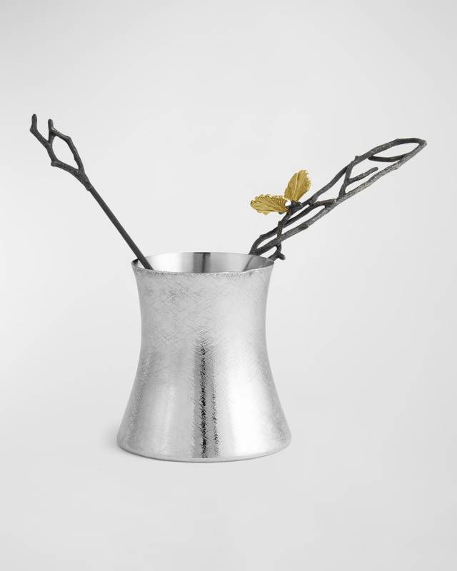 Butterfly Ginkgo Large Coffee Pot with Spoon