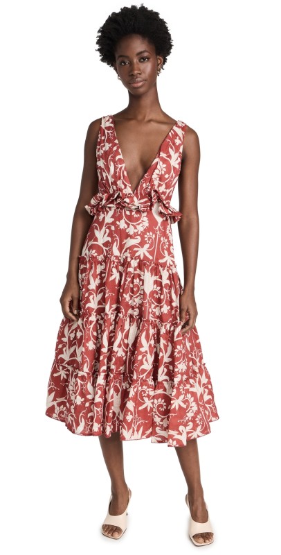 Agua by Agua Bendita Lago Maiz Dress Multicolor