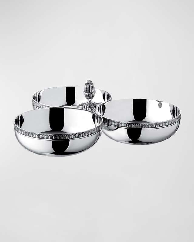 Malmaison Triple Bowl Server
