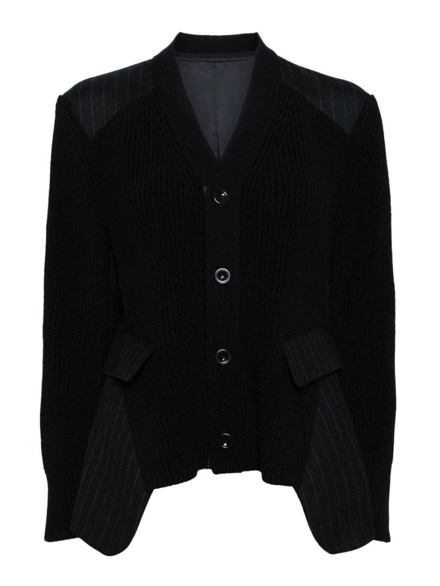 Sacai Cardigan - Blanc
