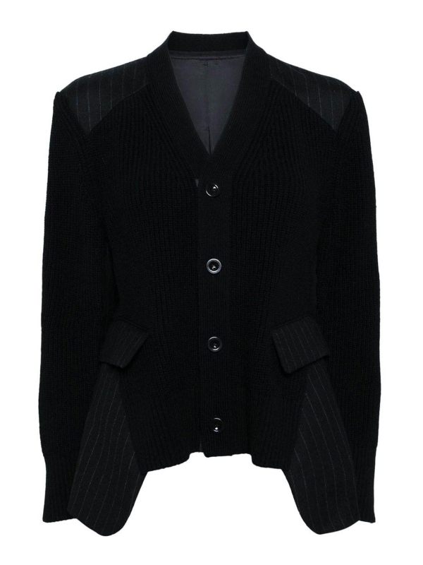 Sacai Cardigan - Blanc