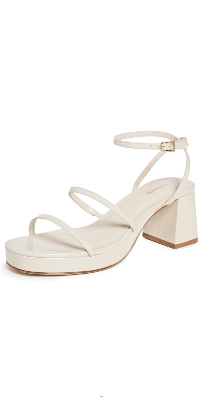 Larroudé Gio Sandals Ivory