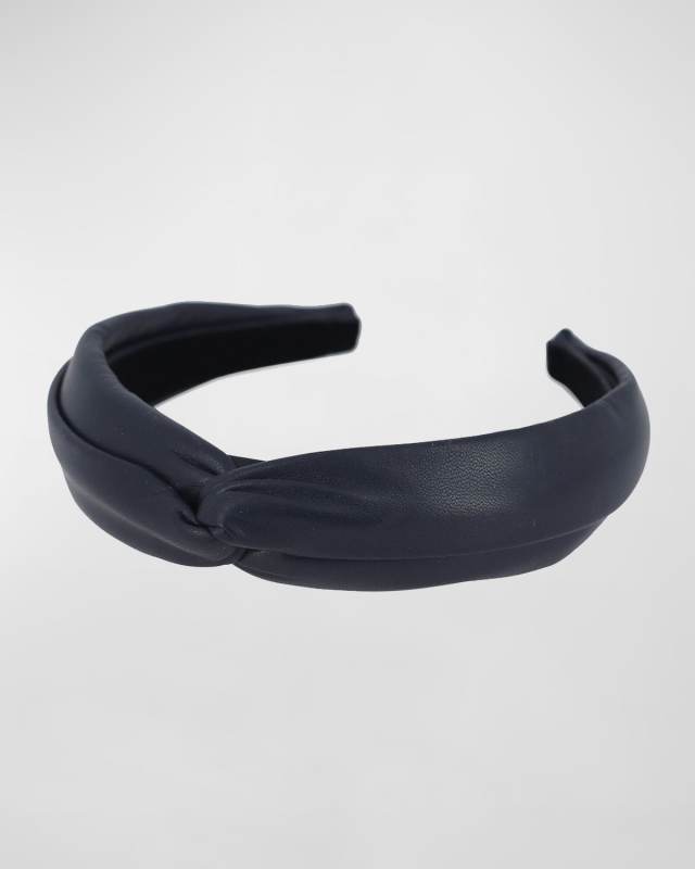 Twisted Leather Headband