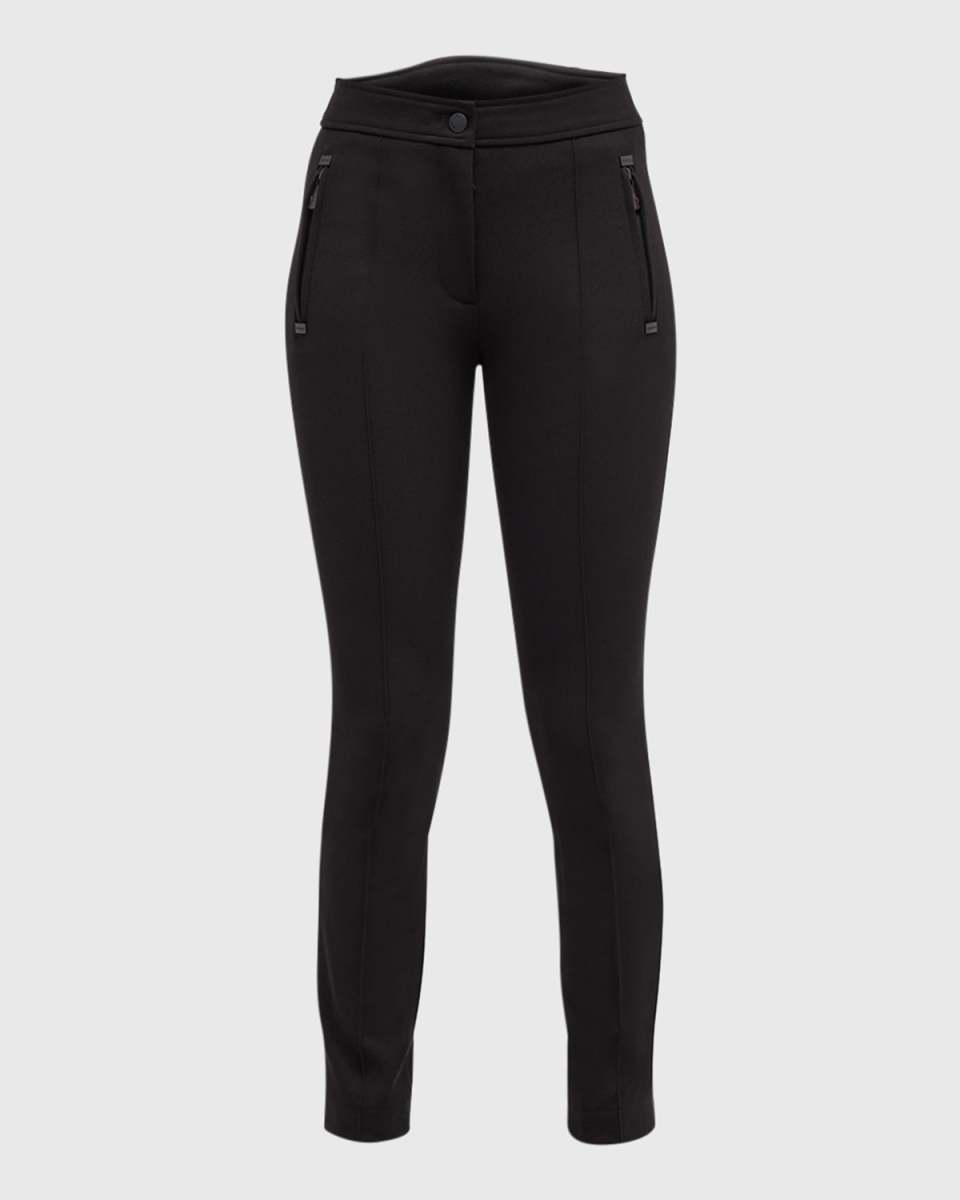 Slim-Fit Cropped Trousers