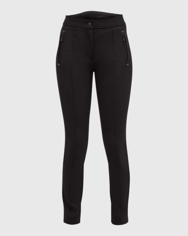 Slim-Fit Cropped Trousers