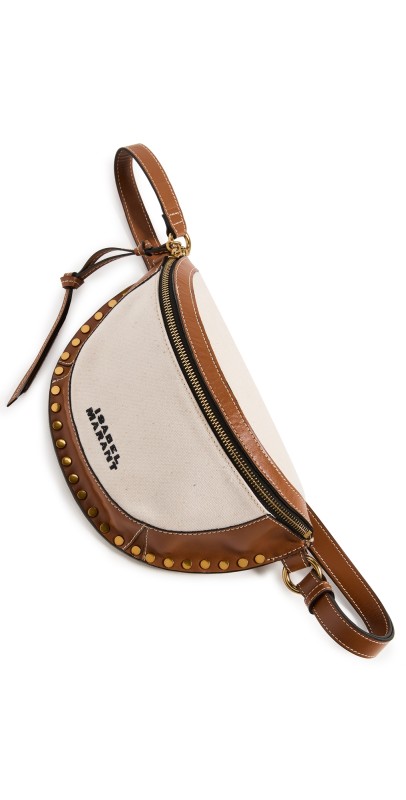 Isabel Marant Skano Belt Bag Ecru/Cognac