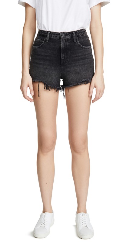 Alexander Wang Bite Grey Aged Shorts Grey Aged