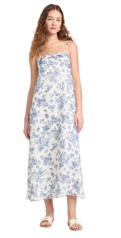 CAMI NYC Tilney Dress Stonewash Floral