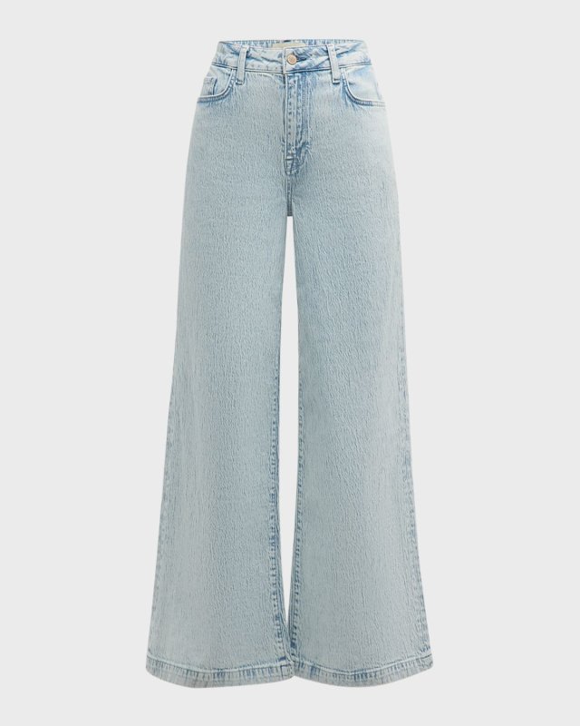 Ms. Fonda High-Rise Wide-Leg Jeans