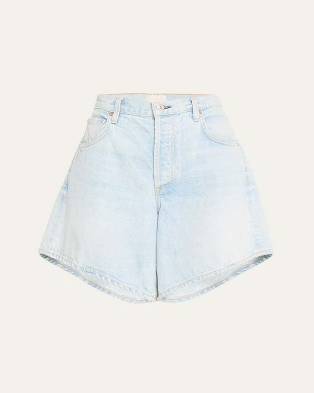 Gaucho Denim Shorts