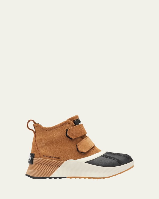 Kid's Out N About Waterproof Grip-Strap Boots, Toddler/Kids