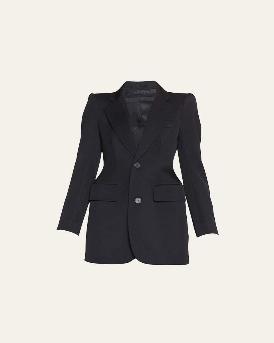 Hourglass Wool Blazer Jacket