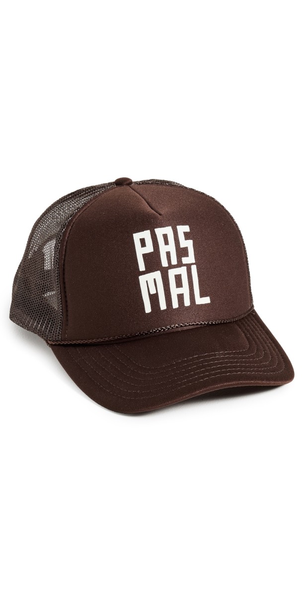 Clare V. Trucker Hat Chocolate