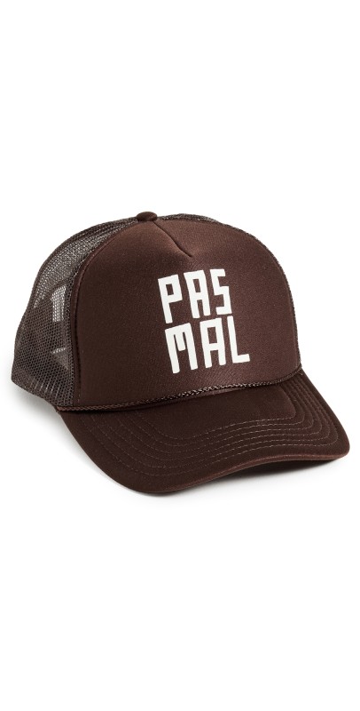 Clare V. Trucker Hat Chocolate