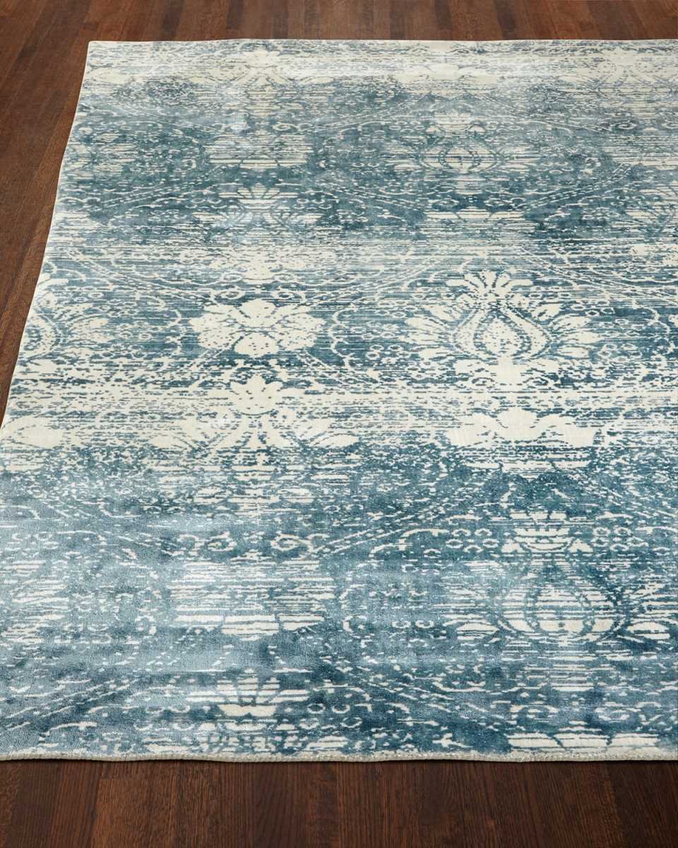Evening Blue Rug, 9' x 12'