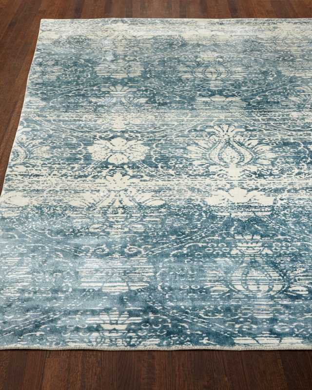 Evening Blue Rug, 9' x 12'