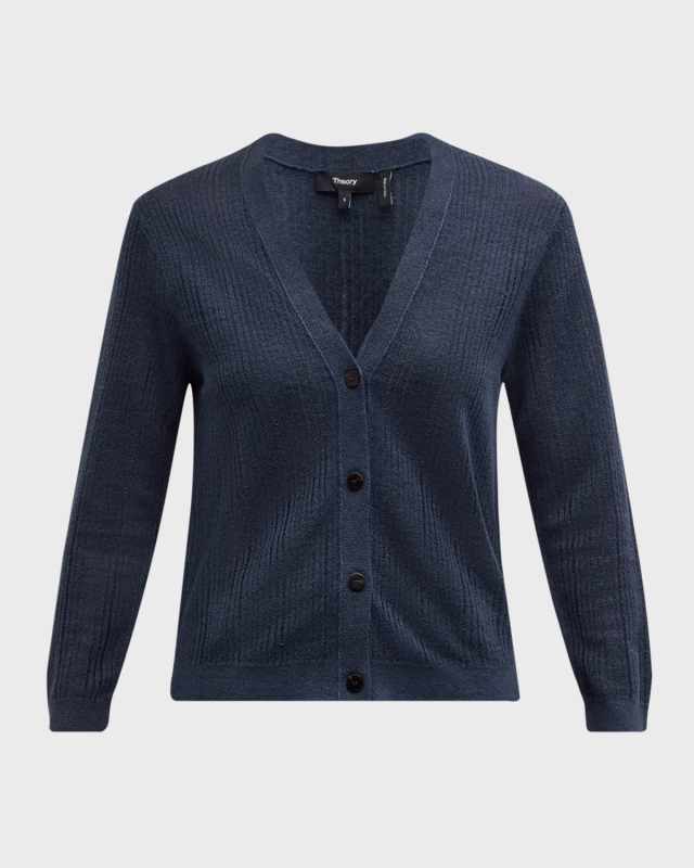 Neo Sag Harbor Cropped Cardigan