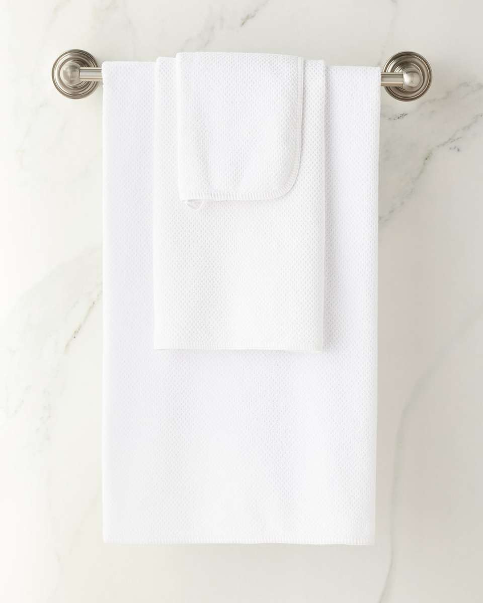 Bee Waffle Hand Towel
