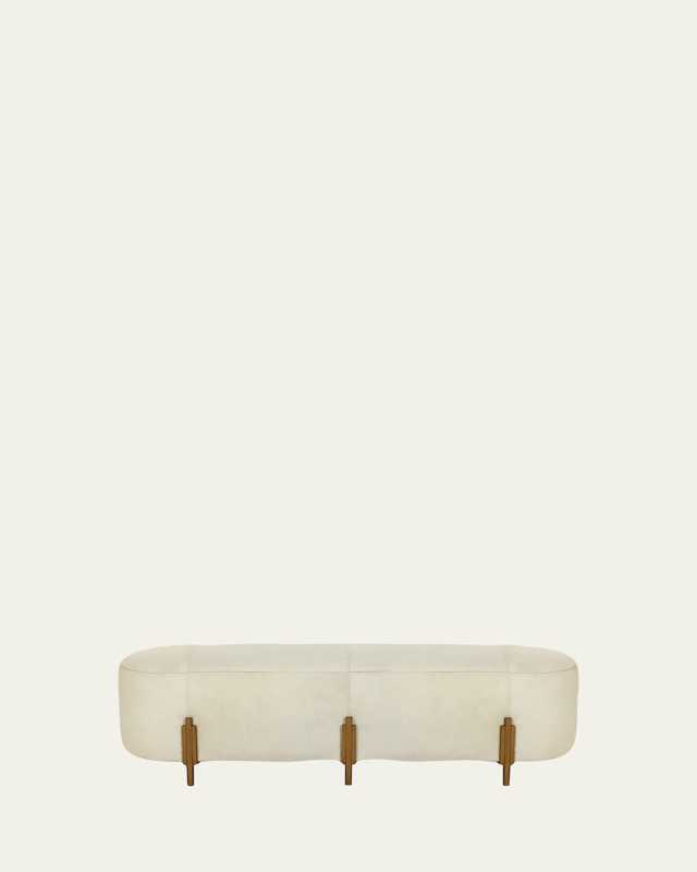 Justin Hairhide Bench 62"