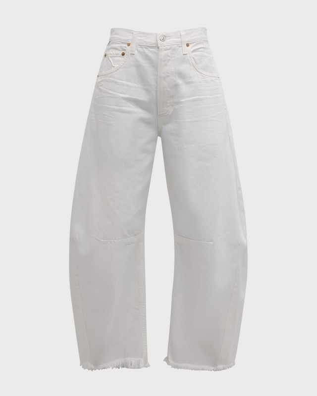 Horseshoe Frayed Jeans